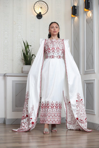 Hebron Princess - Embroidered  Palestinian style Dress