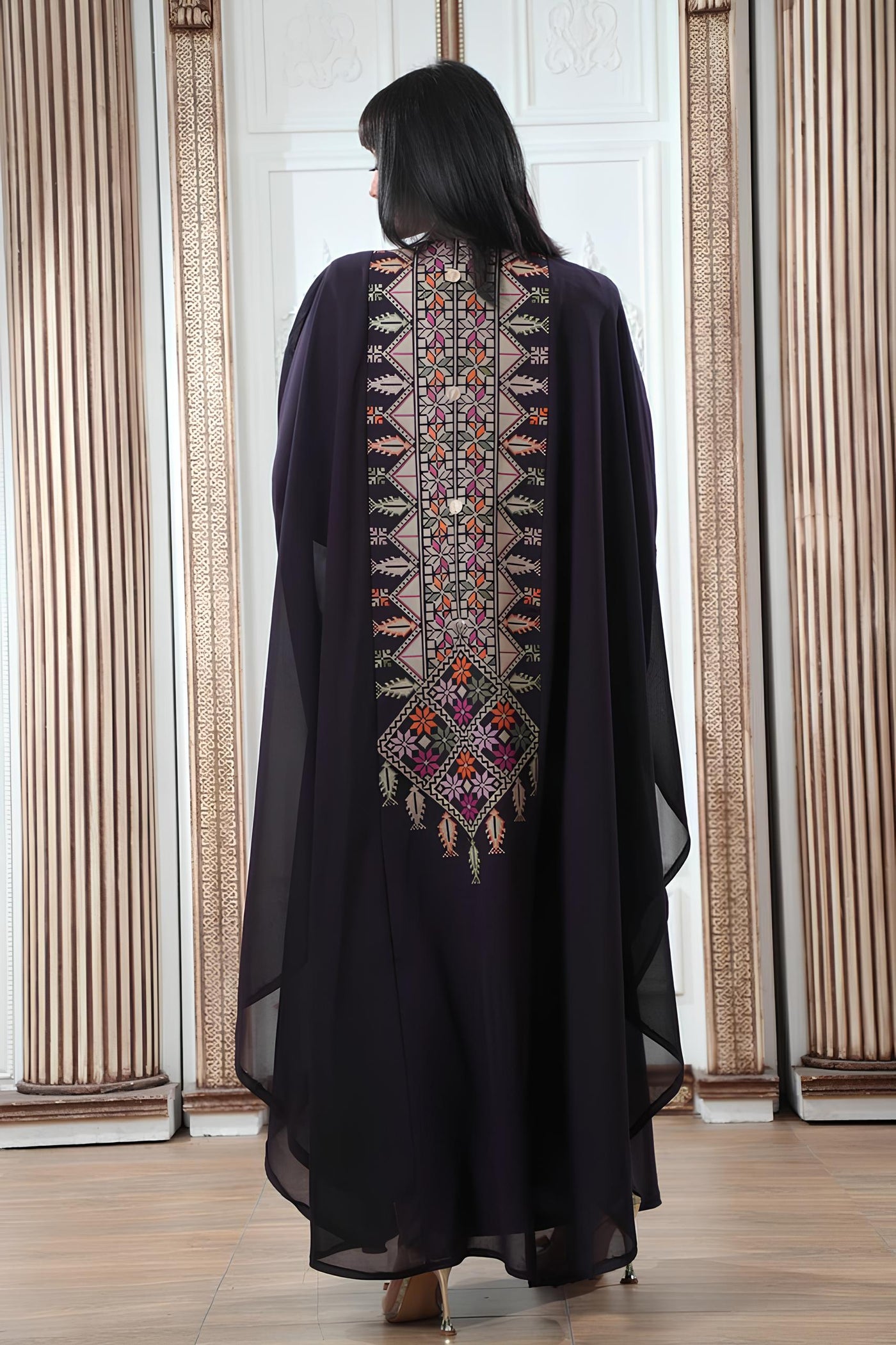 Bisht Of Elegance - 2 Piece High Quality Traditional Embroidered Palestinian Bisht
