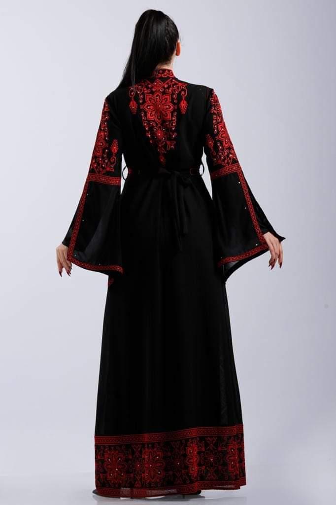 Kaftan Beauty - Embroidered Palestinian style Kaftan