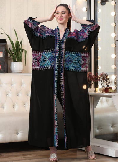 Angel's Abaya - Palestinian style Abaya