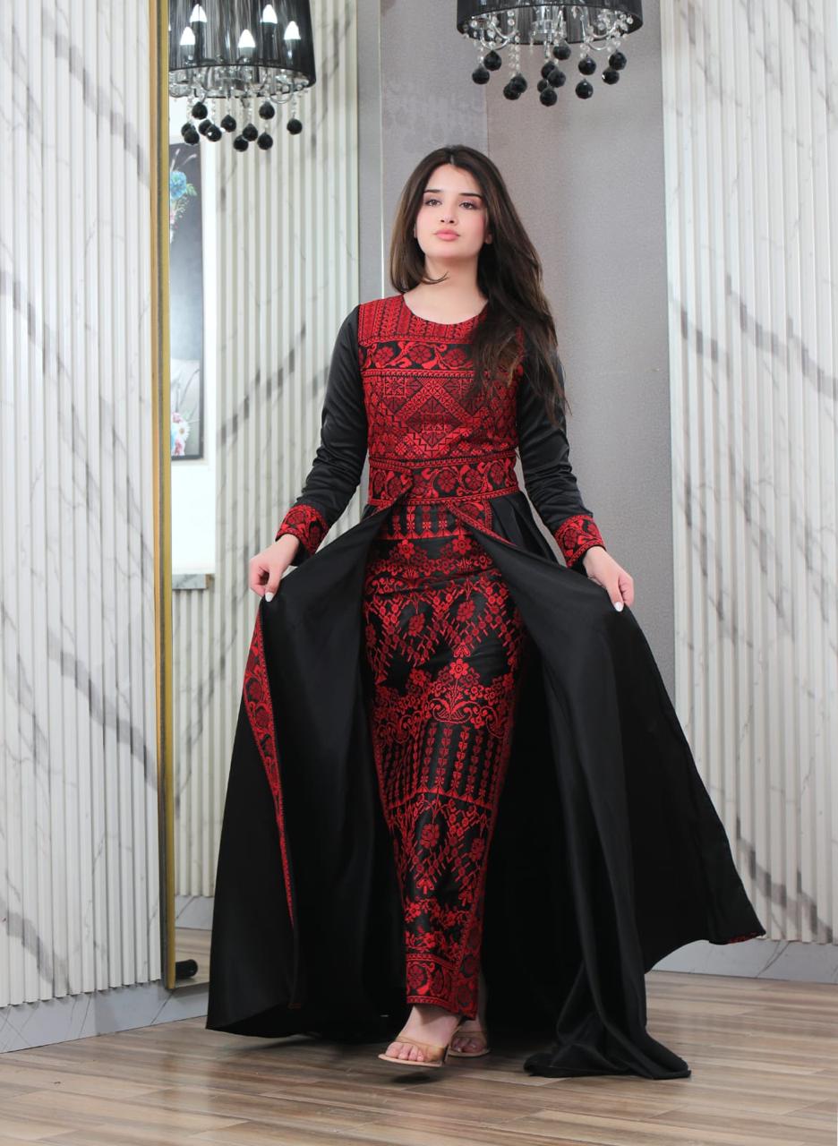 Palestinian Angel - Embroidered Palestinian Dress