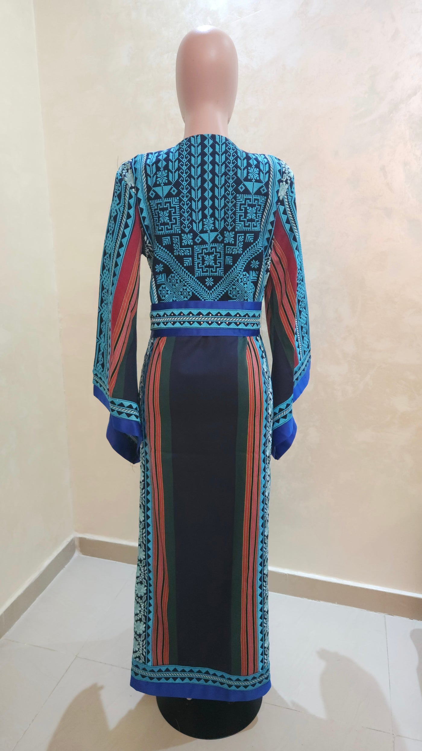 Gazan Majdalawi - High Quality Embroidered Palestinian Thobe