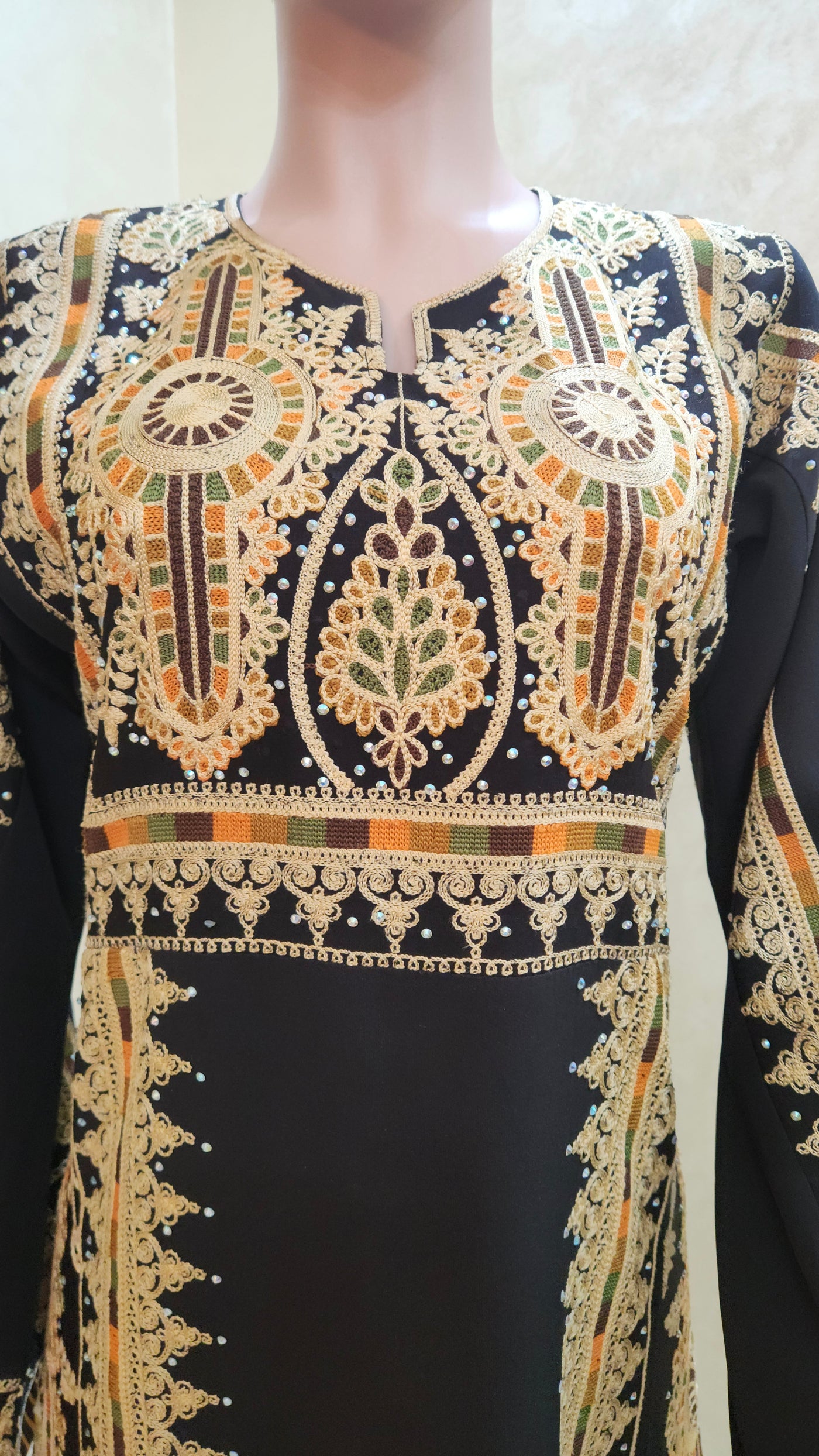 Star Of Beit Jala - High Quality Embroidered Palestinian Thobe