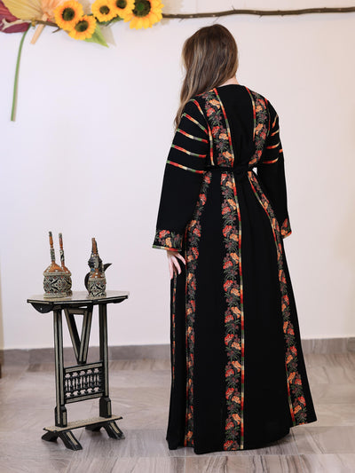 Grace Of Tulkarem - High Quality Embroidered Palestinian style Thobe