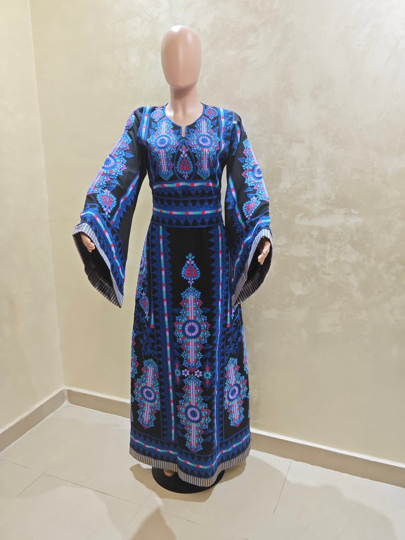 Grace Of Nazareth- High Quality Traditional Embroidered Palestinian style Thobe