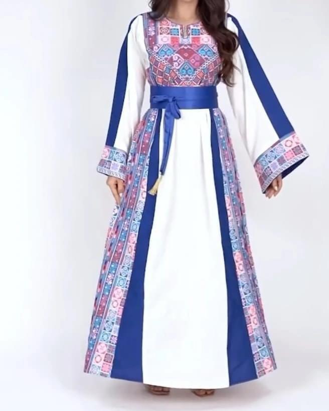 Haifa حيفا Wonder - Emroidered Palestinian style Thobe - JPK Traditions