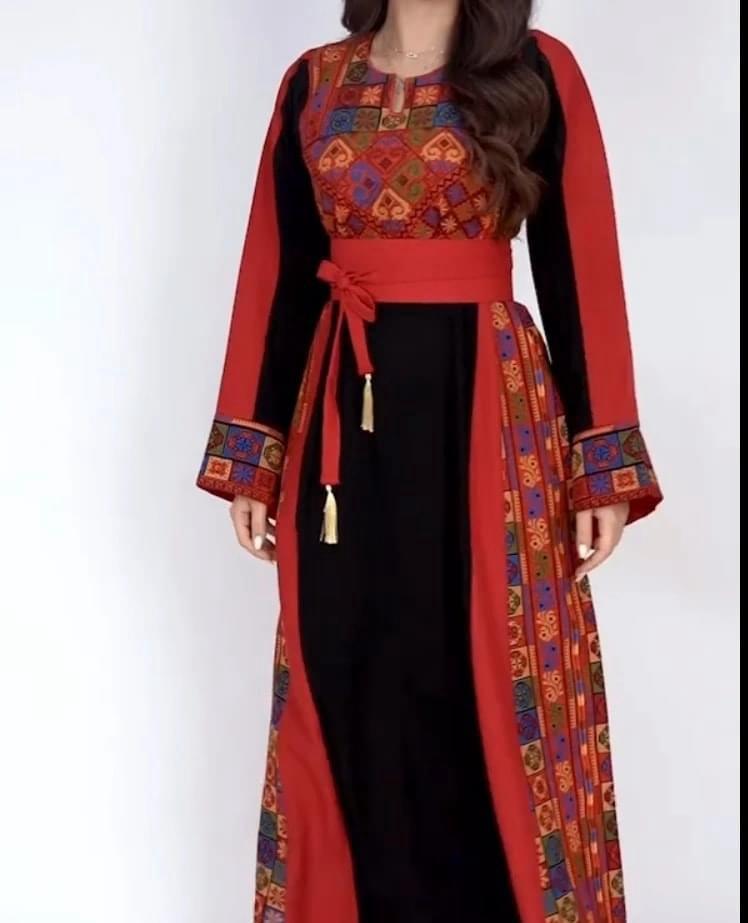 Haifa حيفا Wonder - Emroidered Palestinian style Thobe - JPK Traditions — view 4 of 6