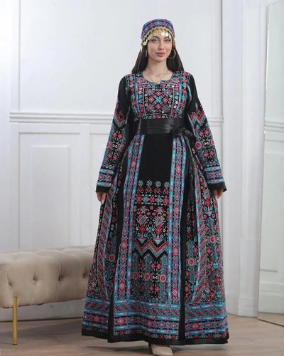 Ray Of Ramallah - High Quality Traditional Embroidered Palestinian Thobe - JPK Traditions