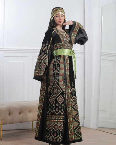Ray Of Hebron - High Quality Traditional Embroidered Palestinian Thobe