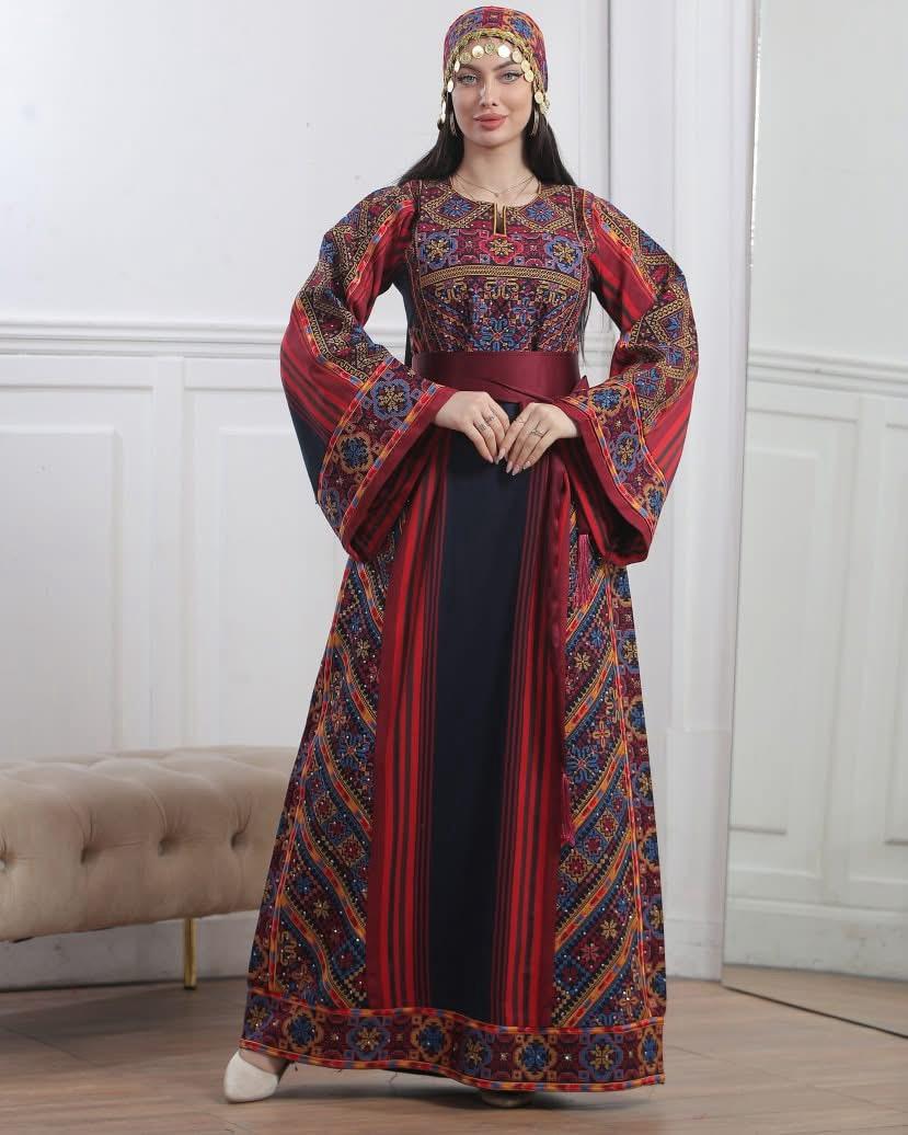 New Majdalawi - High Quality Traditional Embroidered Palestinian Thobe