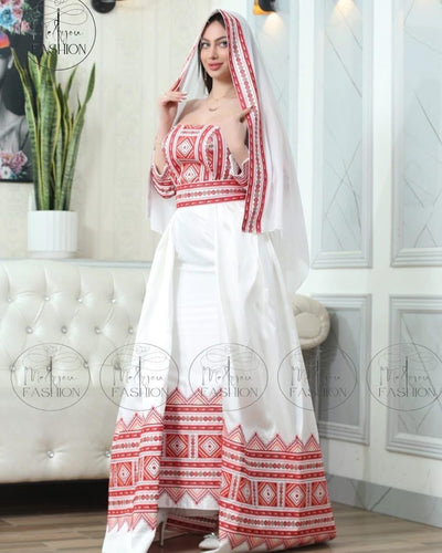 Ray Of Nablus - High Quality Traditional Embroidered Palestinian Dress