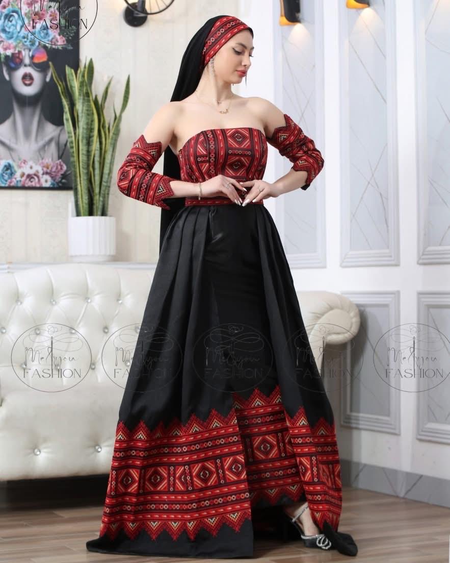 Ray Of Nablus - High Quality Traditional Embroidered Palestinian Dress