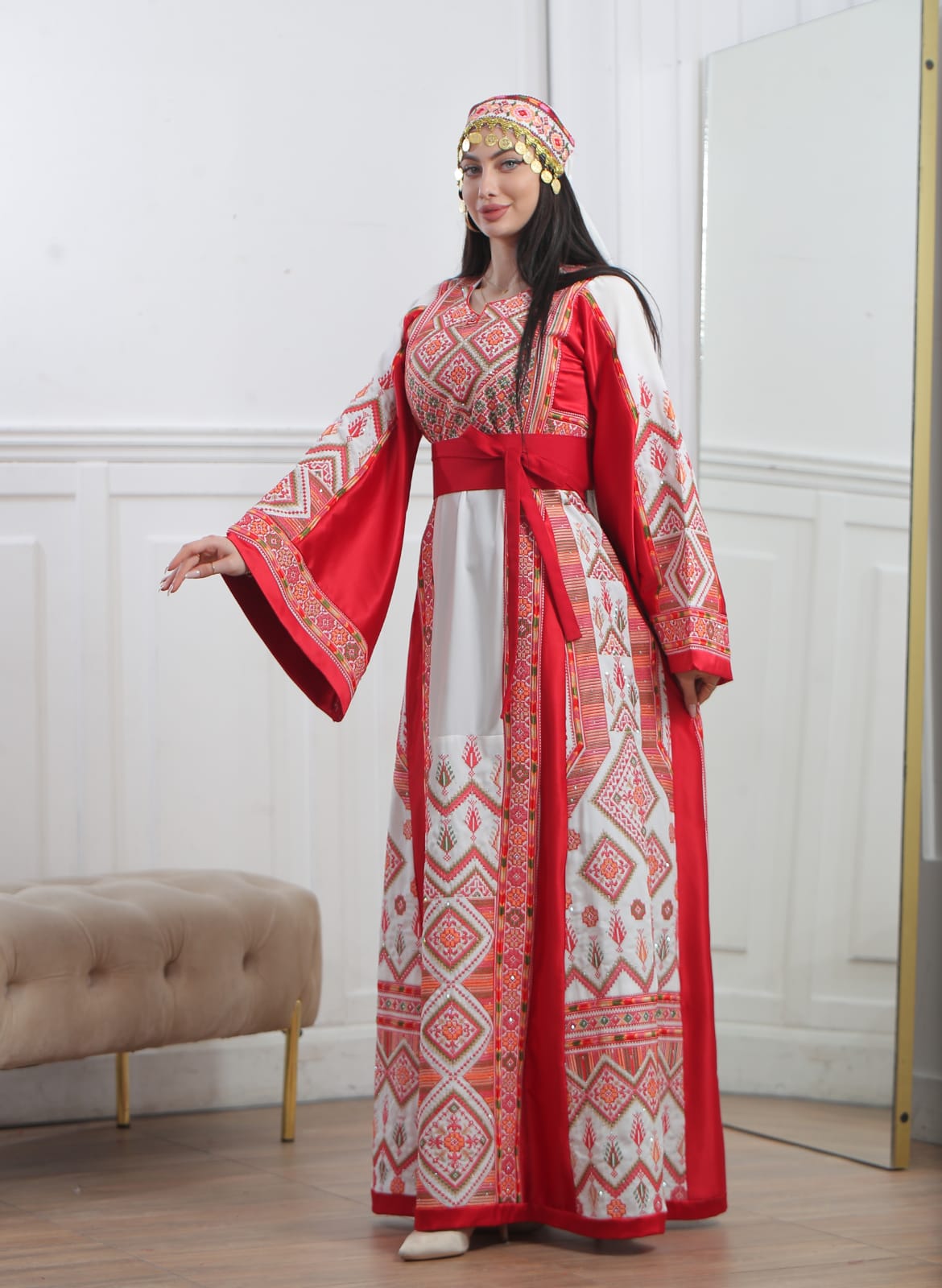 Ray Of Hebron - High Quality Traditional Embroidered Palestinian Thobe