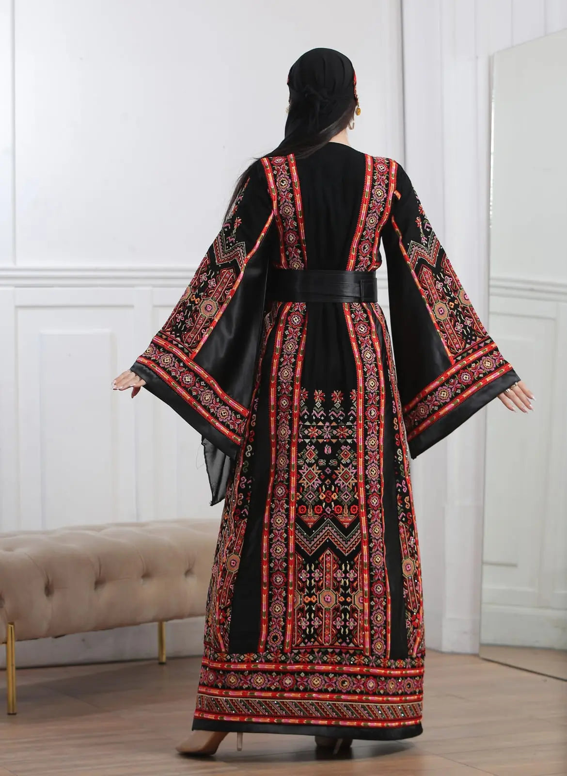 Ray Of Ramallah - High Quality Traditional Embroidered Palestinian Thobe - JPK Traditions