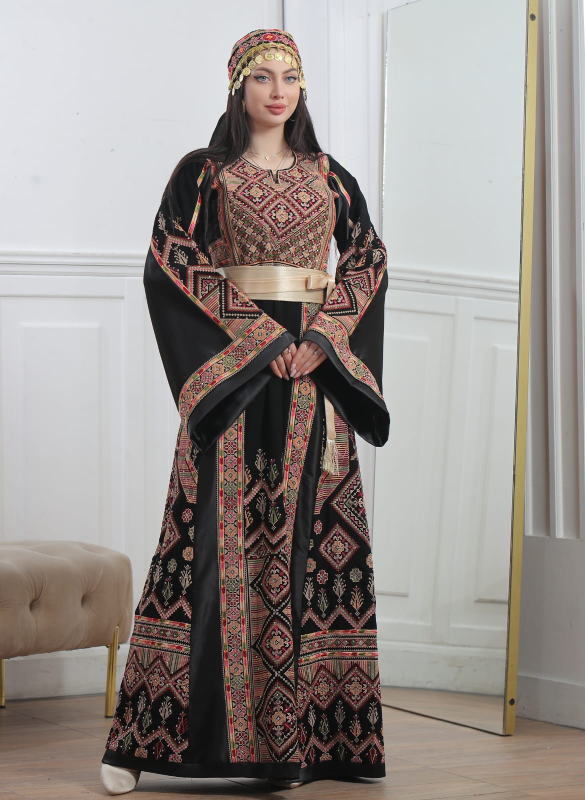 Ray Of Hebron - High Quality Traditional Embroidered Palestinian Thobe