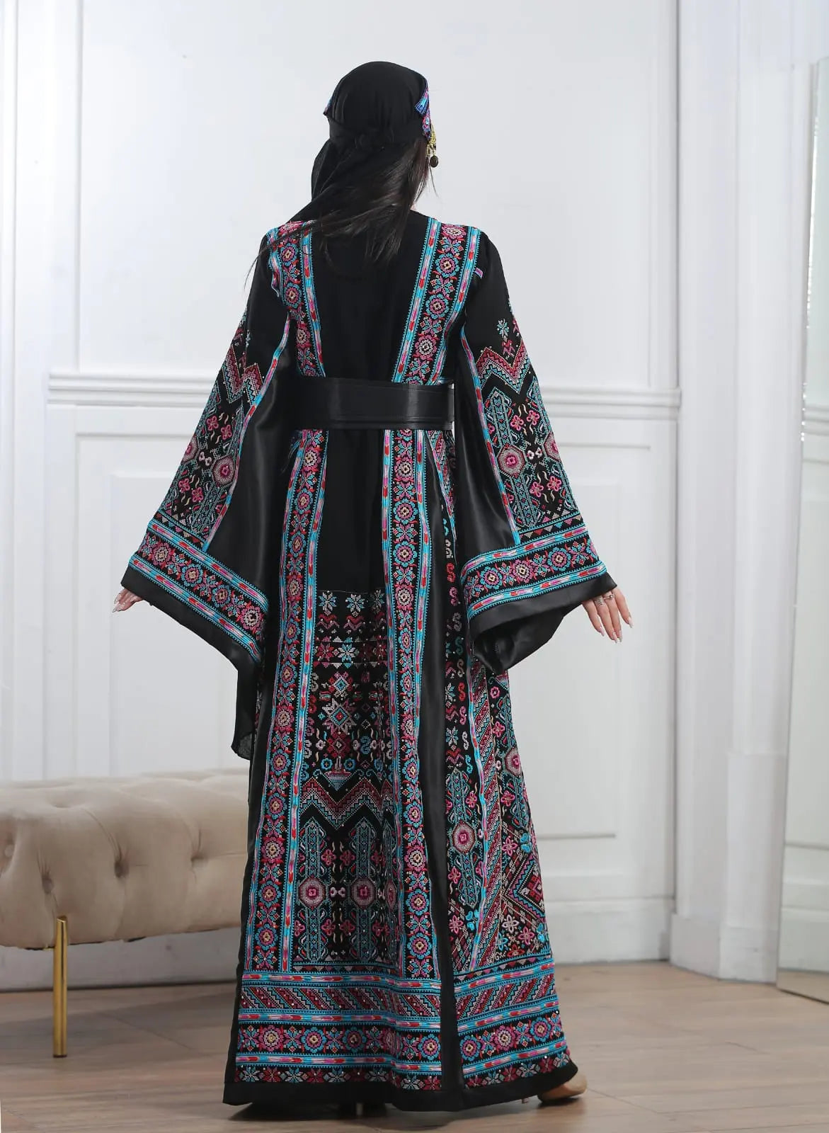 Ray Of Ramallah - High Quality Traditional Embroidered Palestinian Thobe - JPK Traditions