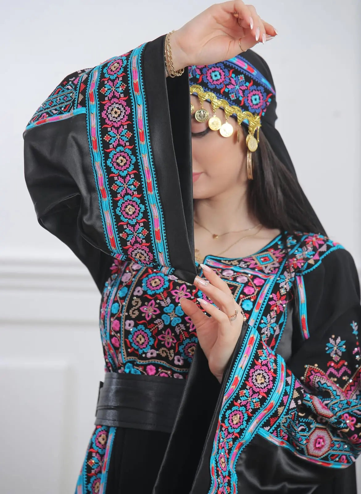 Ray Of Ramallah - High Quality Traditional Embroidered Palestinian Thobe - JPK Traditions