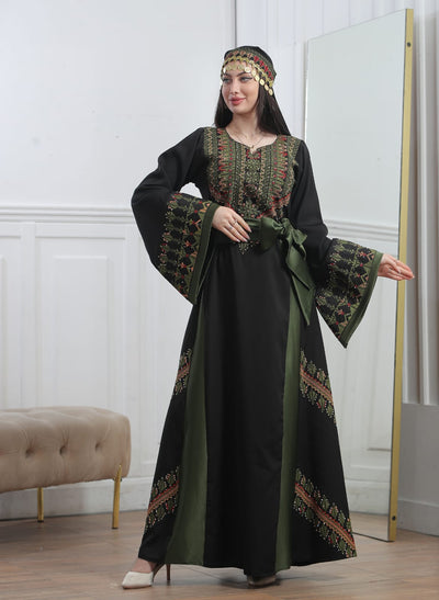Ray Of Jenin - High Quality Traditional Embroidered Palestinian Thobe