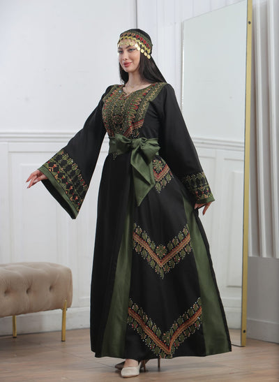 Ray Of Jenin - High Quality Traditional Embroidered Palestinian Thobe