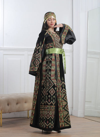 Ray Of Hebron - High Quality Traditional Embroidered Palestinian Thobe