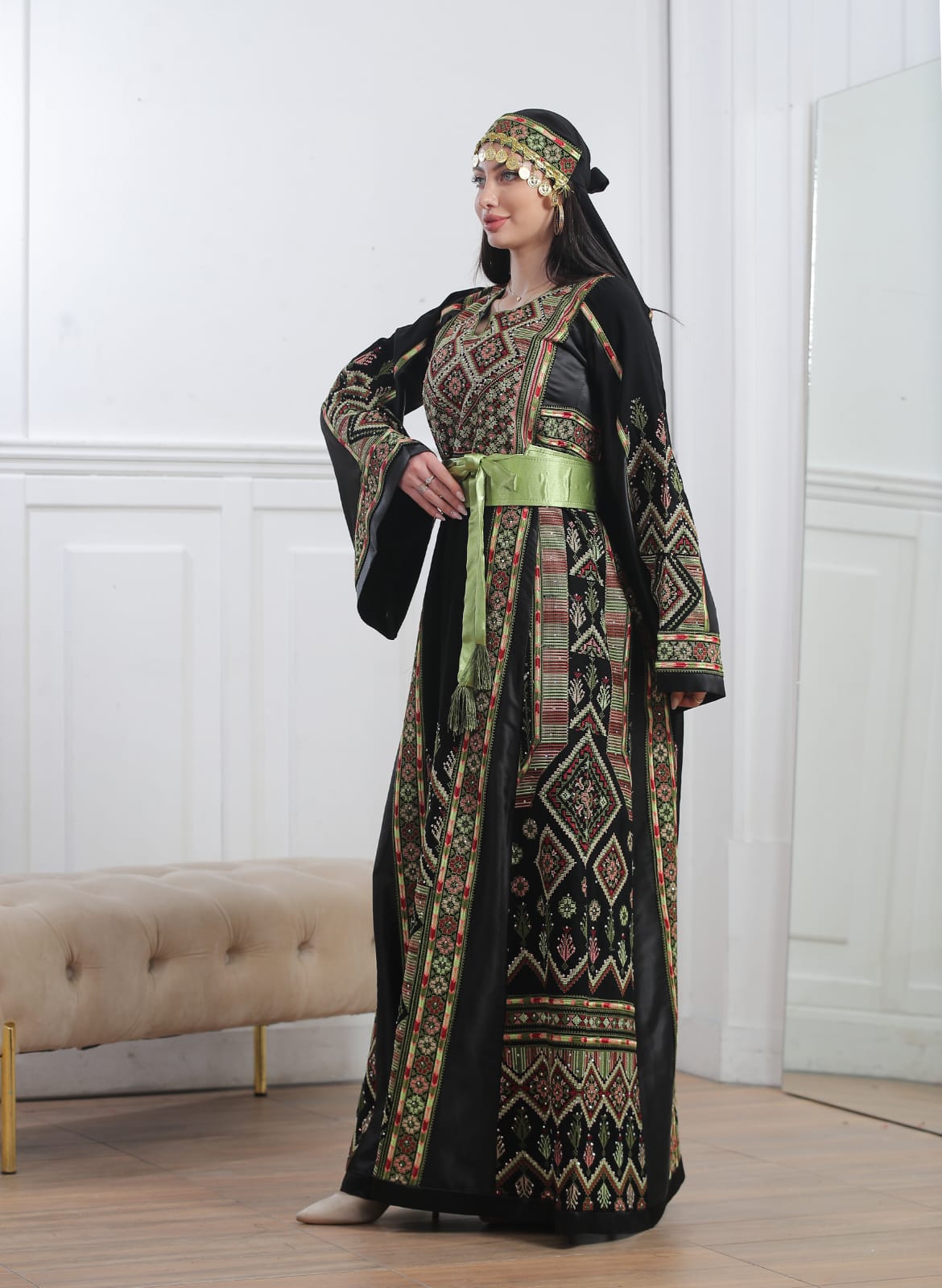 Ray Of Hebron - High Quality Traditional Embroidered Palestinian Thobe