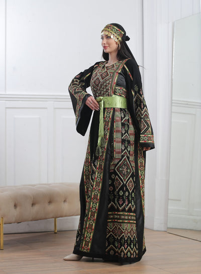 Ray Of Hebron - High Quality Traditional Embroidered Palestinian Thobe