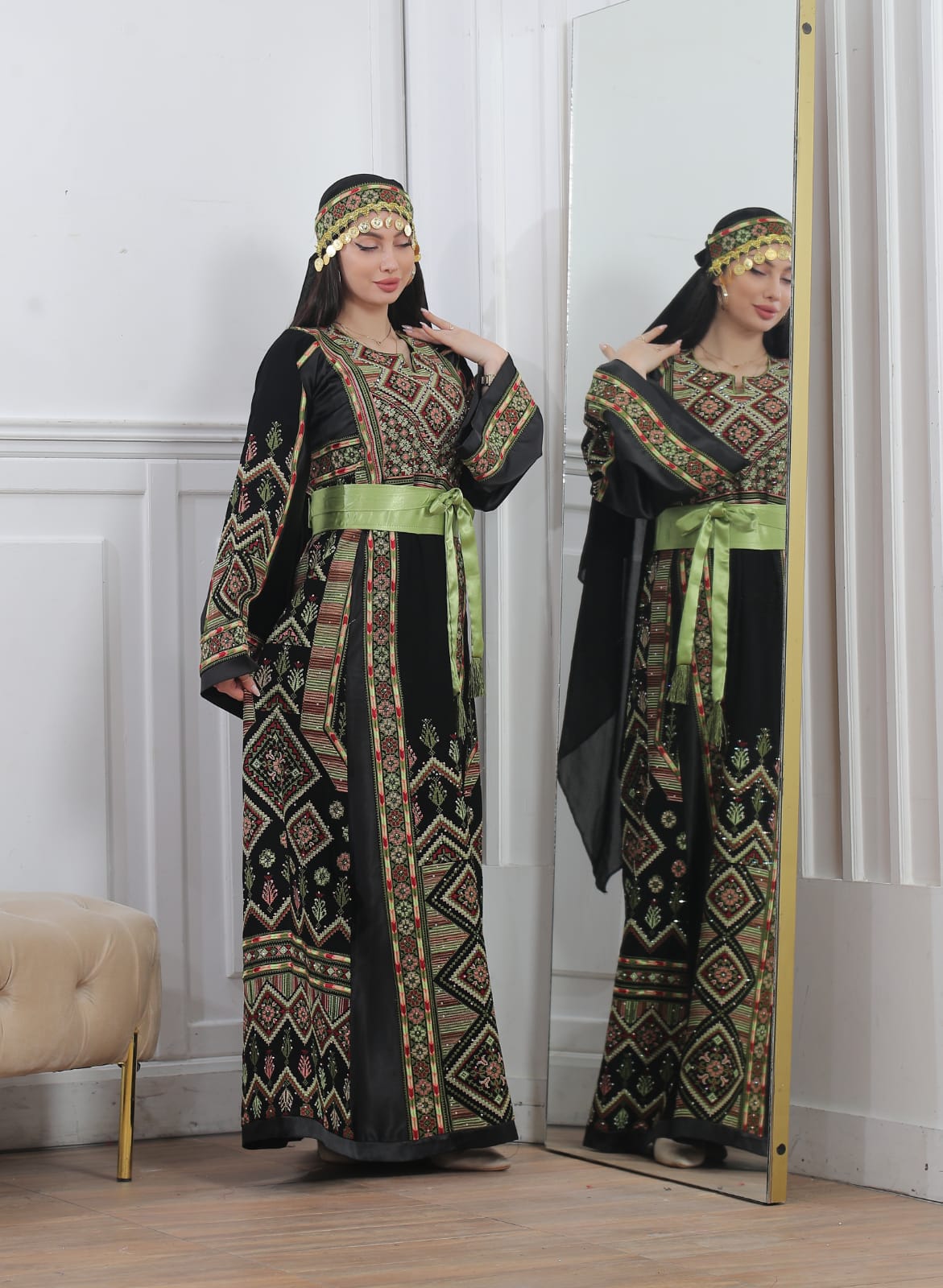 Ray Of Hebron - High Quality Traditional Embroidered Palestinian Thobe