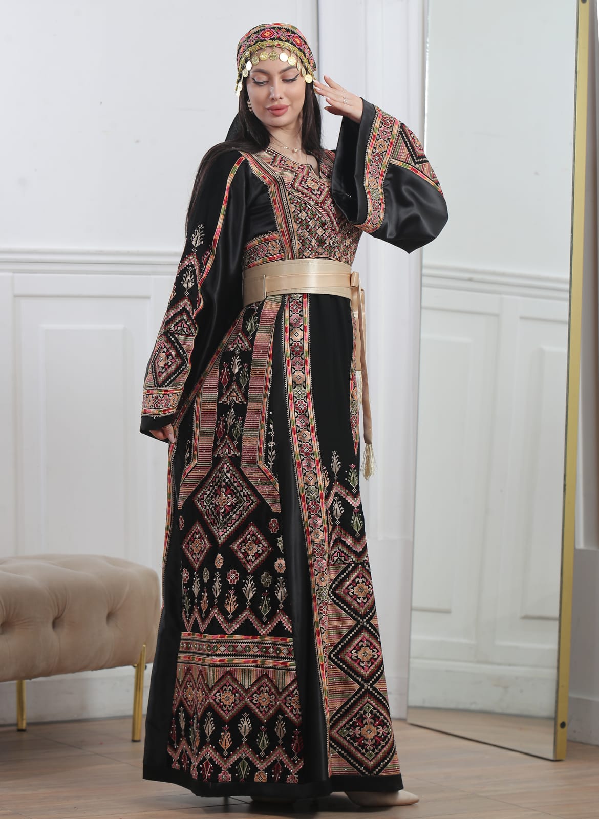 Ray Of Hebron - High Quality Traditional Embroidered Palestinian Thobe