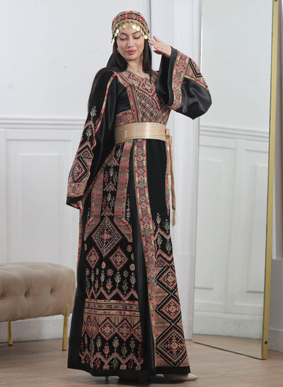 Ray Of Hebron - High Quality Traditional Embroidered Palestinian Thobe