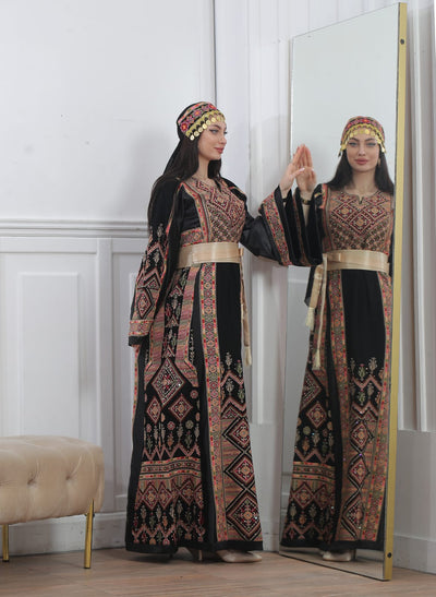 Ray Of Hebron - High Quality Traditional Embroidered Palestinian Thobe