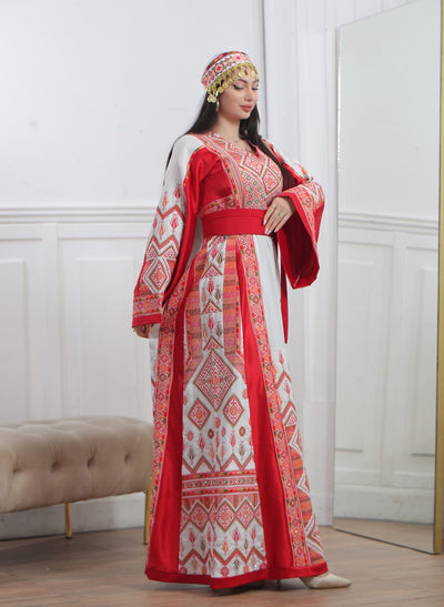 Ray Of Hebron - High Quality Traditional Embroidered Palestinian Thobe