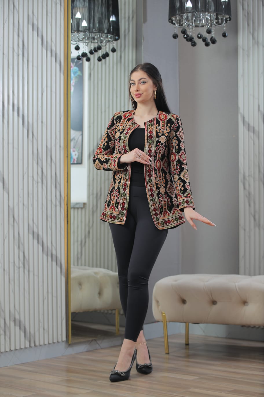 Embroidered Blazer/Jacket 2 - Embroidered Palestinian jacket