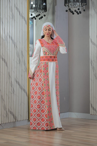Ray Of Tulkarem - High Quality Traditional Embroidered Palestinian Thobe