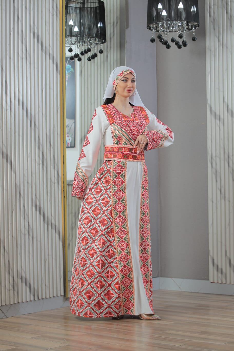 Ray Of Tulkarem - High Quality Traditional Embroidered Palestinian Thobe