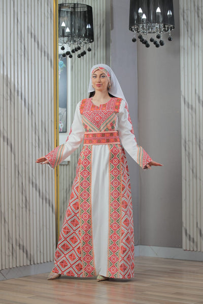 Ray Of Tulkarem - High Quality Traditional Embroidered Palestinian Thobe
