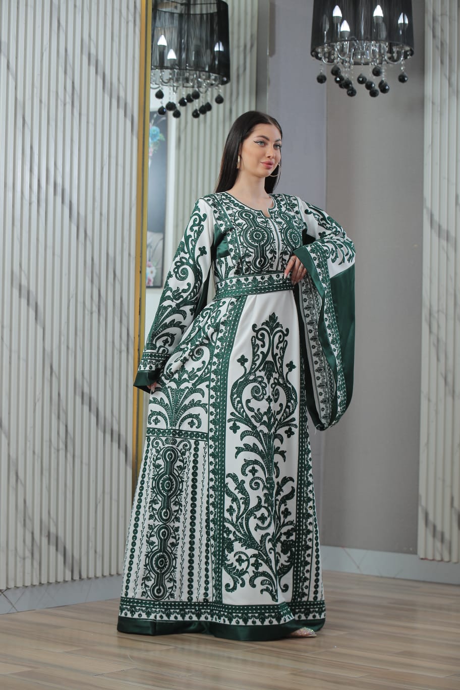 Ray Of Gaza - High Quality Traditional Embroidered Palestinian Thobe