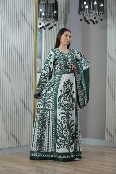 Ray Of Gaza - High Quality Traditional Embroidered Palestinian Thobe