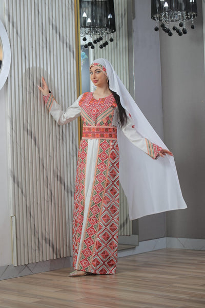 Ray Of Tulkarem - High Quality Traditional Embroidered Palestinian Thobe