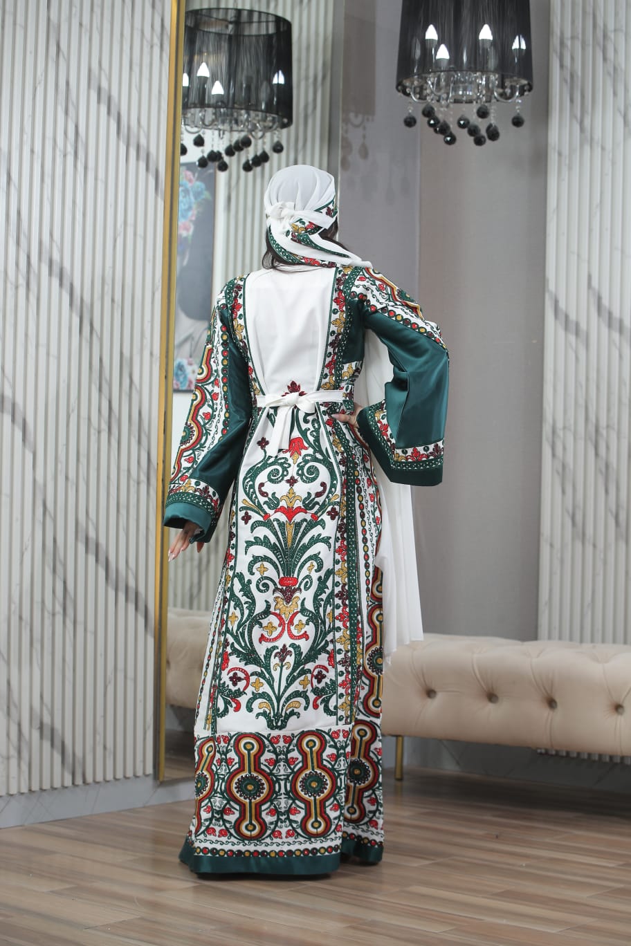Ray Of Gaza - High Quality Traditional Embroidered Palestinian Thobe