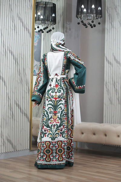 Ray Of Gaza - High Quality Traditional Embroidered Palestinian Thobe