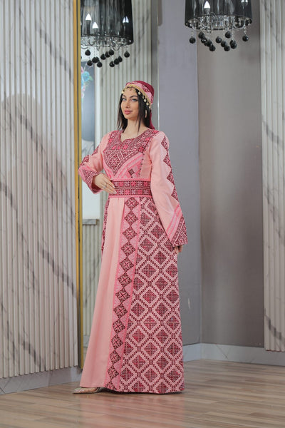 Ray Of Tulkarem - High Quality Traditional Embroidered Palestinian Thobe