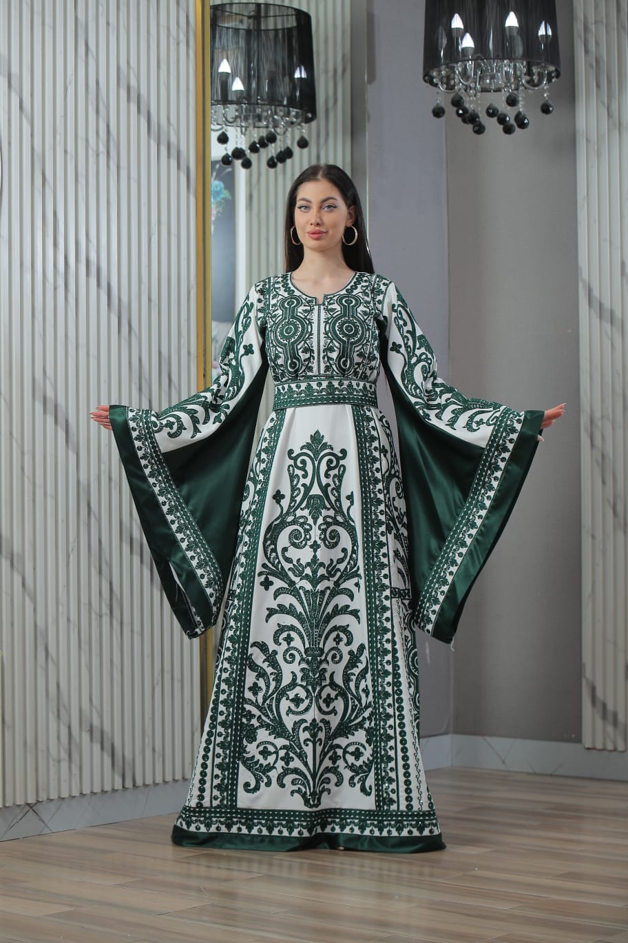 Ray Of Gaza - High Quality Traditional Embroidered Palestinian Thobe
