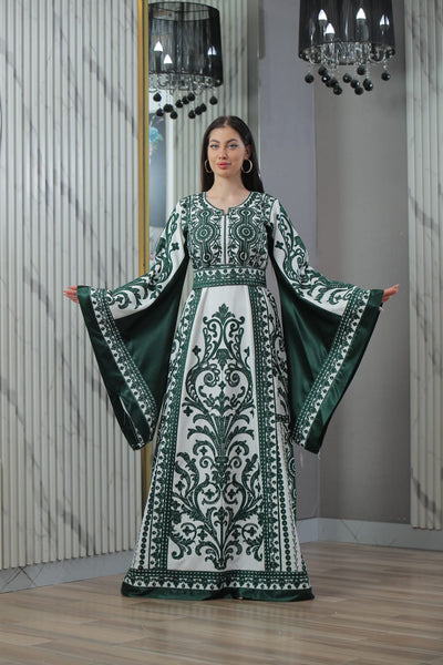 Ray Of Gaza - High Quality Traditional Embroidered Palestinian Thobe