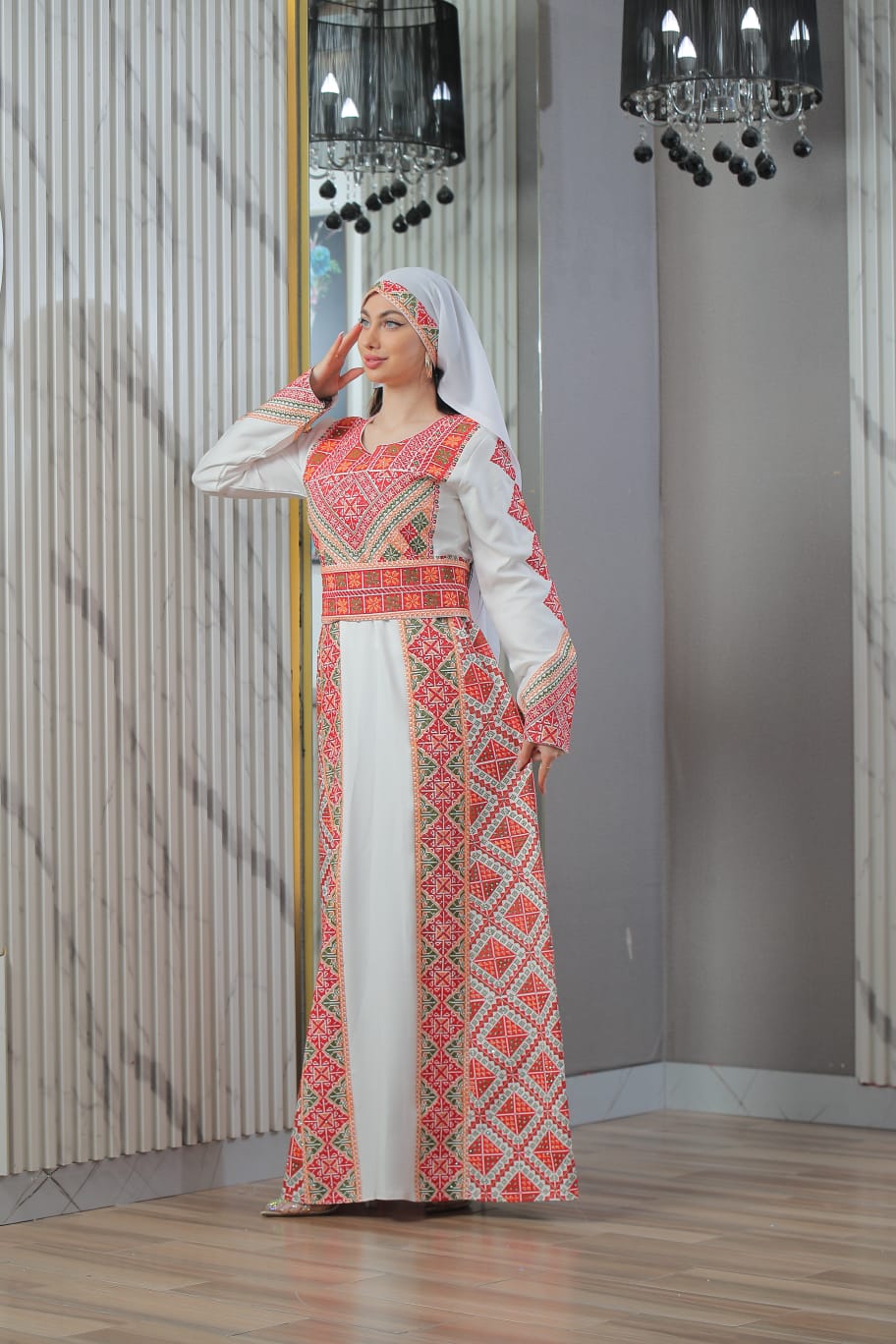 Ray Of Tulkarem - High Quality Traditional Embroidered Palestinian Thobe