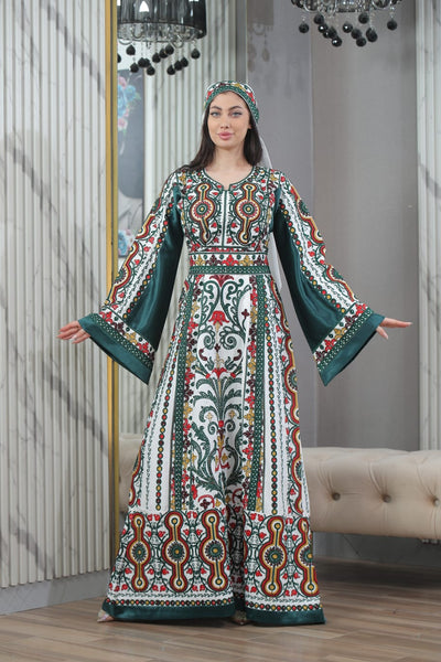 Ray Of Gaza - High Quality Traditional Embroidered Palestinian Thobe