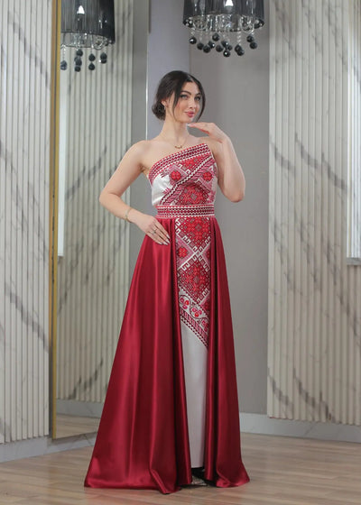 Ray Of Silwan - High Quality Traditional Embroidered Palestinian Dress - JPK Traditions