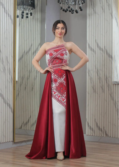 Ray Of Silwan - High Quality Traditional Embroidered Palestinian Dress - JPK Traditions
