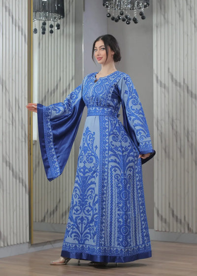 Blooms Of Beit Jala - High Quality Embroidered Palestinian style Thobe - JPK Traditions