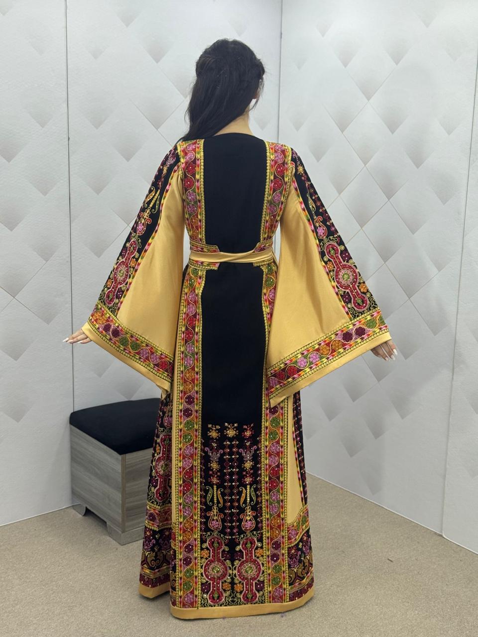 Jerusalem Spirit 2 - High Quality Embroidered Palestinian style Thobe