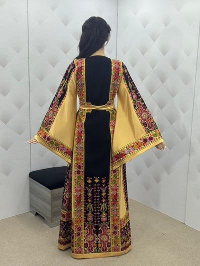 Jerusalem Spirit 2 - High Quality Embroidered Palestinian style Thobe